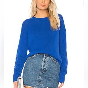 360Cashmere x Revolve Oumie Sweater in Royal size large